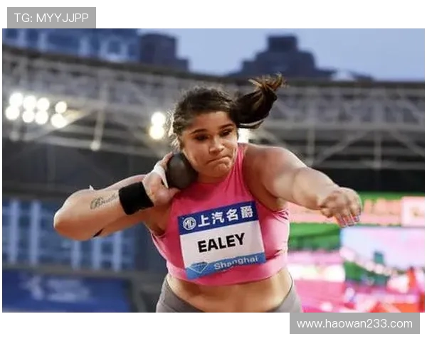 铅球比赛力量与技巧的完美结合